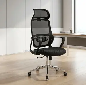 Kiti cha Ofisi cha Mesh chenye Mgongo Mrefu cha Ergonomic