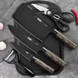 7-Piece Kitchen Knife Set with Storage Stand - 1