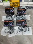 5D Crystal Ring LED Lights kwa Headlights (3" & 2.5") - 2