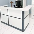 U-Shaped Modern Reception Counter Desk - 2