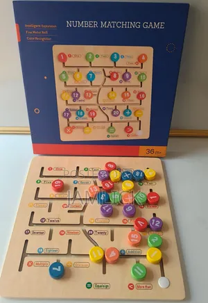 Kids Number Matching Game - Educational Maths Toy
