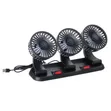 3 Head Rotatable Dashboard Fan - 2