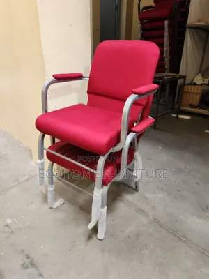 Heavy-Duty Reception Chair - Red