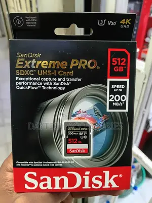 SanDisk 512GB Extreme PRO SDXC UHS-I Memory Card