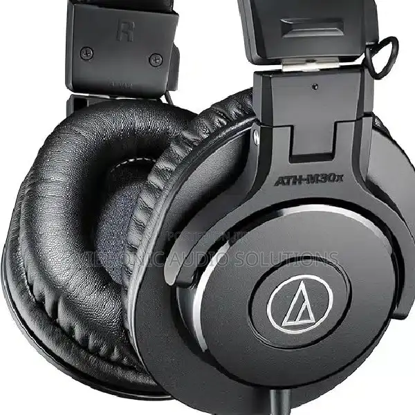 Audio-Technica ATH-M30x Professional Studio Monitor Headphones - 1