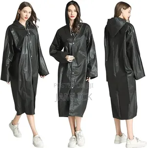 Koti la mvua la Unisex lenye kofia - Linaloweza kubebwa kwa urahisi kwa watu wazima