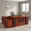 Ofisi ya Meneja ya L-Shape ya 1.8m - 5