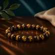 Bangili ya Natural Tiger Eye - 2