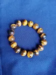 Bangili ya Natural Tiger Eye - 4