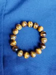Bangili ya Natural Tiger Eye - 5