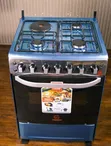 Eurochef Cooker 60x65 (3+1 Burners) - 2