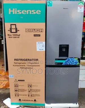 Hisense Double Door Fridge Bottom Freezer 292L with Dispenser