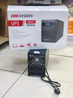 3000VA (3KVA) Hikvision UPS ya Line Interactive yenye Milango 4