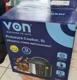 Von 6L Pressure Cooker ya Kidijitali na Timer ya Saa 24 - 1
