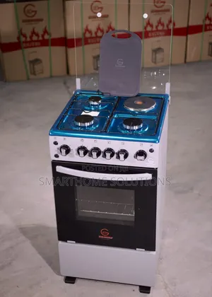 Eurochef 50x55cm 3+1 Gas Cooker