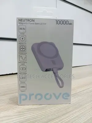 Proove 10000mAh Magnetic Power Bank - Purple