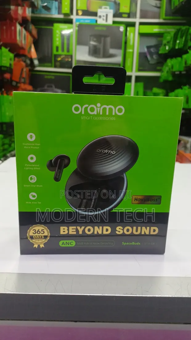Oraimo Spacebuds OTW-630 Earbuds za ANC - 1