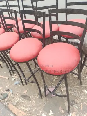 Counter Stools / High Table Chairs (Red)