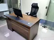 Executive Office Desk and Ergonomic Chair Set - 1