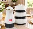 Milton Duo Thermol Hot Pot Set (1L, 1.5L, 2.5L) + 1L Flask - 1