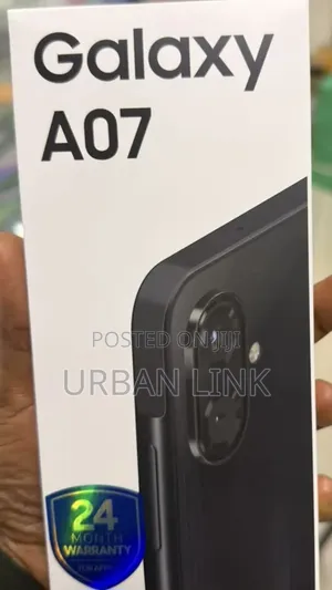 Samsung Galaxy A07 Mpya 128GB Nyeusi