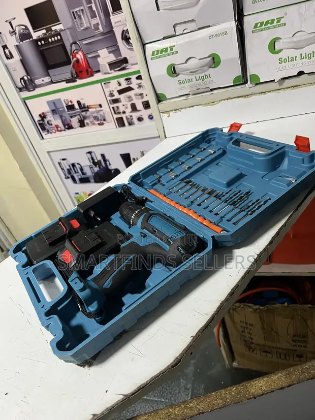 26V Heavy-Duty Rechargeable Drill - 1
