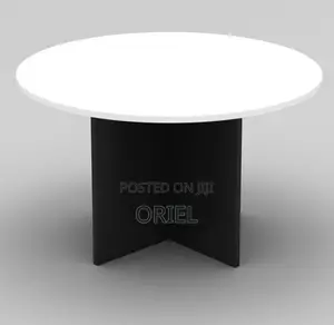 4-Seater Office Boardroom Table - Brown