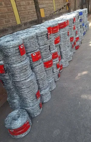 Wayafire ya Barbed ya Steel ya Galvanized 610m