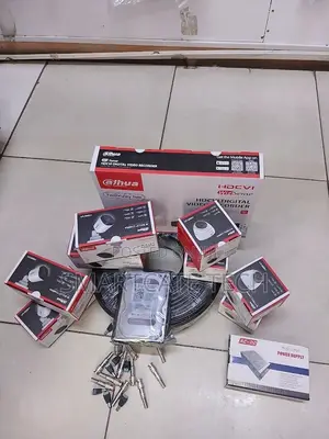 8CH Dahua CCTV Kit with 8 Cameras