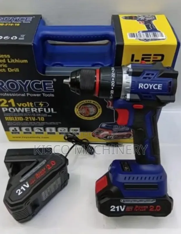 Royce 21V Brushless Drill - 1