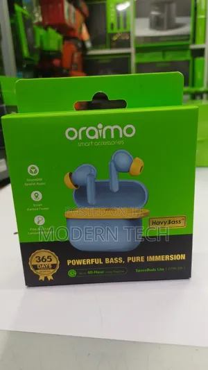 Oraimo SpaceBuds Lite OTW-324 - Saa 40 za Kucheza