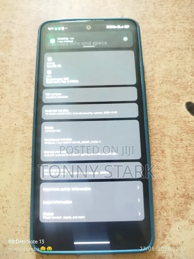 Xiaomi Redmi 13 256GB Bluu - 1