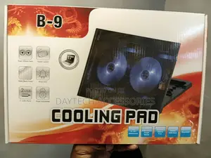 B-9 Laptop Cooling Pad yenye Dual 14cm Fans