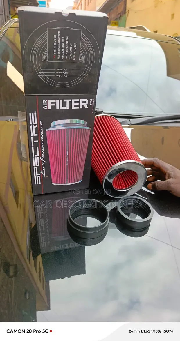 Adapta za Round Air Filter (3, 3.5, 4 Inch) na Mesh - 1