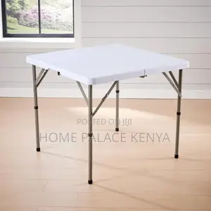 Outdoor Foldable Camping Table - White