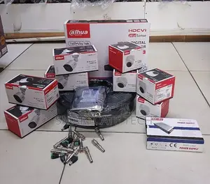 Complete Dahua 8CH CCTV Security System with 8 Cameras