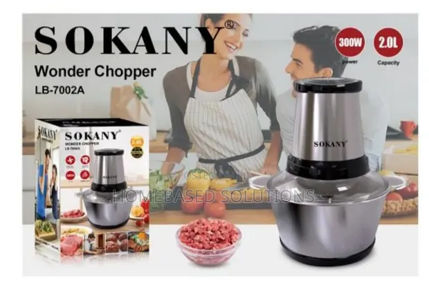 Sokany 2L Electric Food Chopper - 1