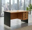 Imported 1.4M Cherry Office Study Desk - 1