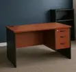 Imported 1.4M Cherry Office Study Desk - 4