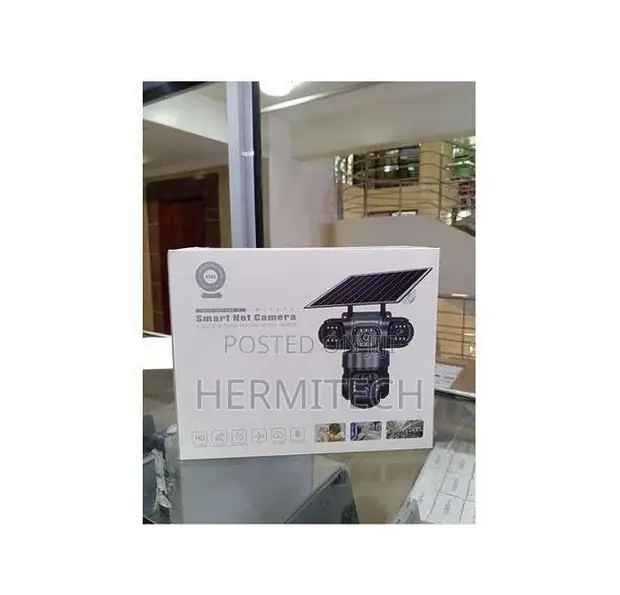 CCTV ya Solar ya 4G lenzi Tatu na Mwonekano wa Usiku wa Rangi - 1