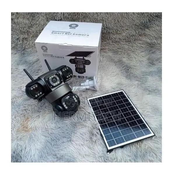 Triple Lens 4G Solar CCTV for Farm Security - 1