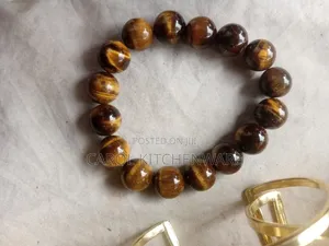 Natural Tiger Eye Gemstone Bracelet