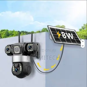 Triple Lens 4G Solar CCTV Camera