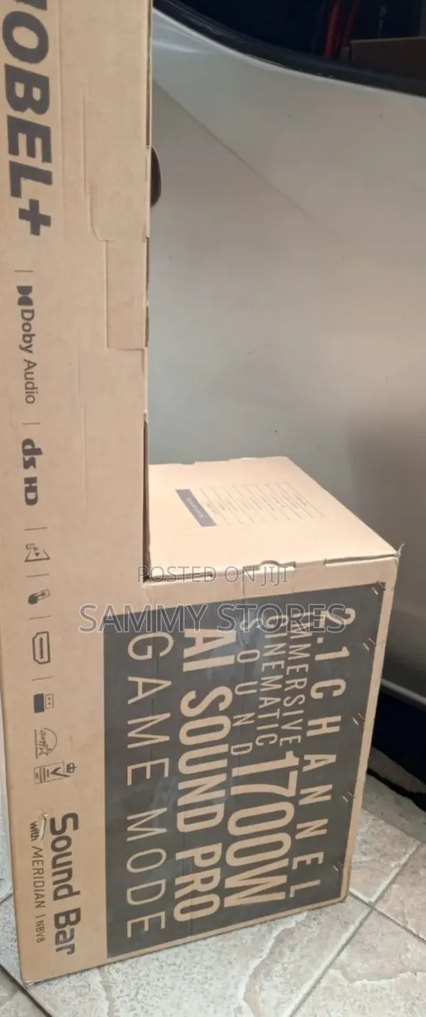 Nobel+ 1700W Wireless Soundbar - Deep Bass - 1