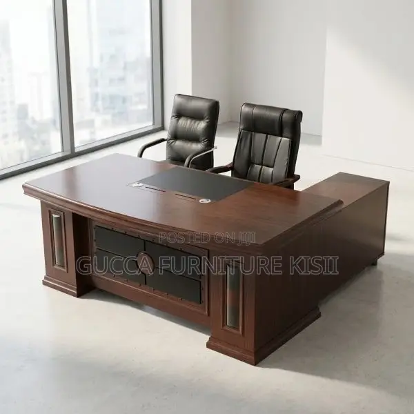 1.8m L-Shaped Office Table - 1