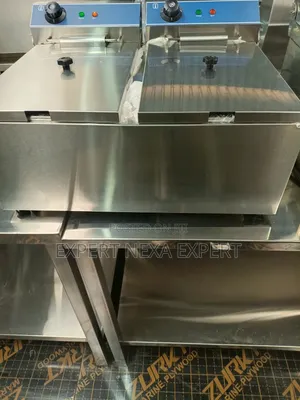 Double Electric Fryer - Uwezo wa Lita 32