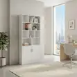 Modern Home Office File & Book Storage Cabinet - 3