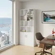 Modern Home Office File & Book Storage Cabinet - 5