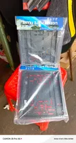 Plate Holders za Nambari za Carbon Finish za 2 Square Zenye Kifunga - 1