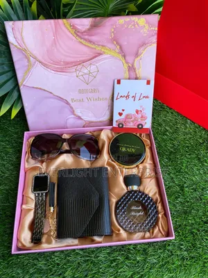 Fancy Ladies Gift Set with LED Watch